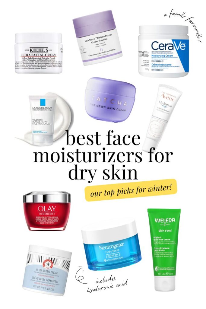 best face moisturizers for dry skin