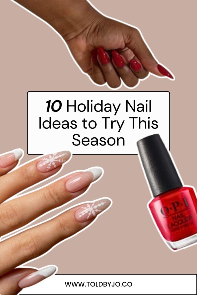 holiday nail trends to try this season