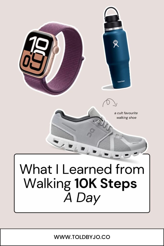 walking 10k steps daily